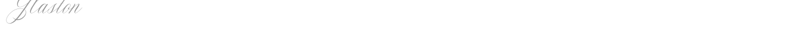 Glaston font preview